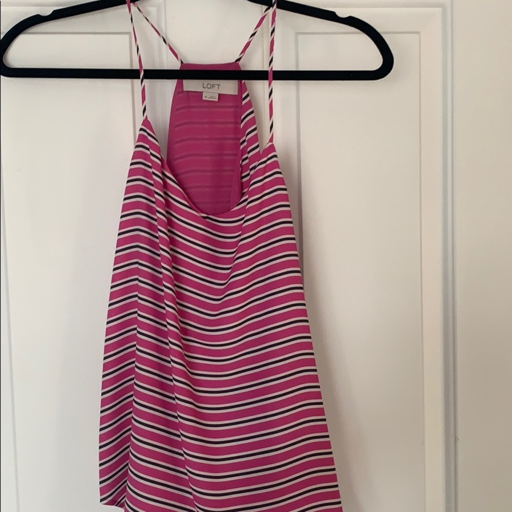 Loft pink top XS